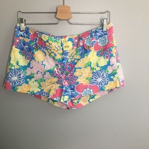 Lilly Pulitzer Floral Palm Beach Shorts #371